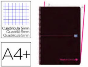Cuaderno Oxford Black and colors Rosa